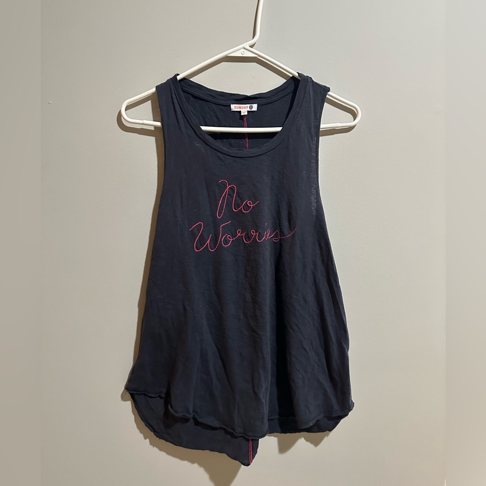No Worries Tank Top by Sundry - Size Medium / 2